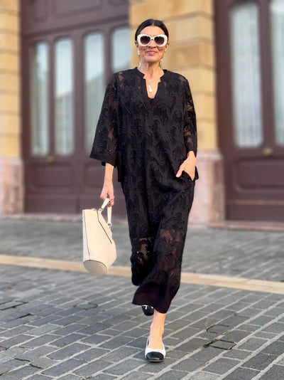 Lace Luana Elegant White Dress